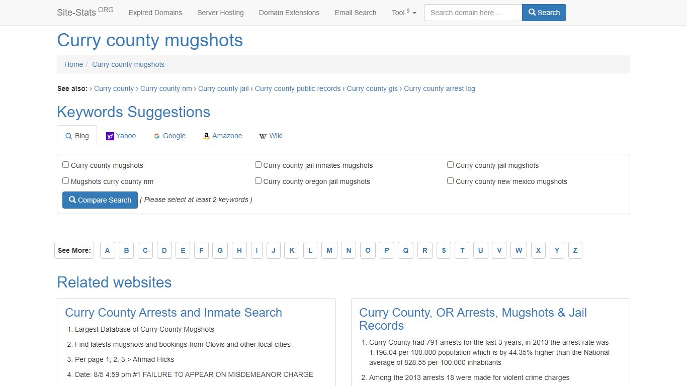 Curry county mugshots - site-stats.org